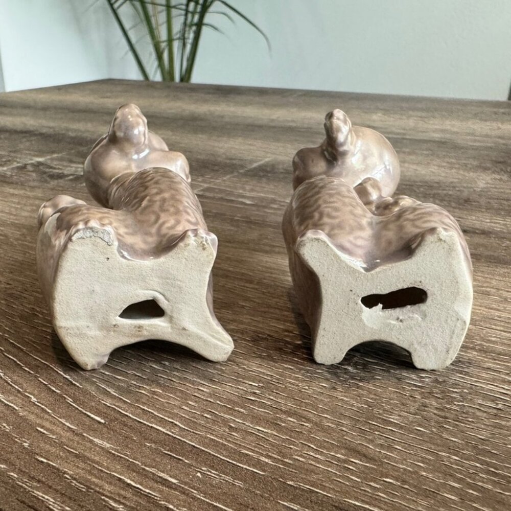 Set of 2 Vintage Ceramic Collectable Poodle Dogs. - Picture 3 of 5